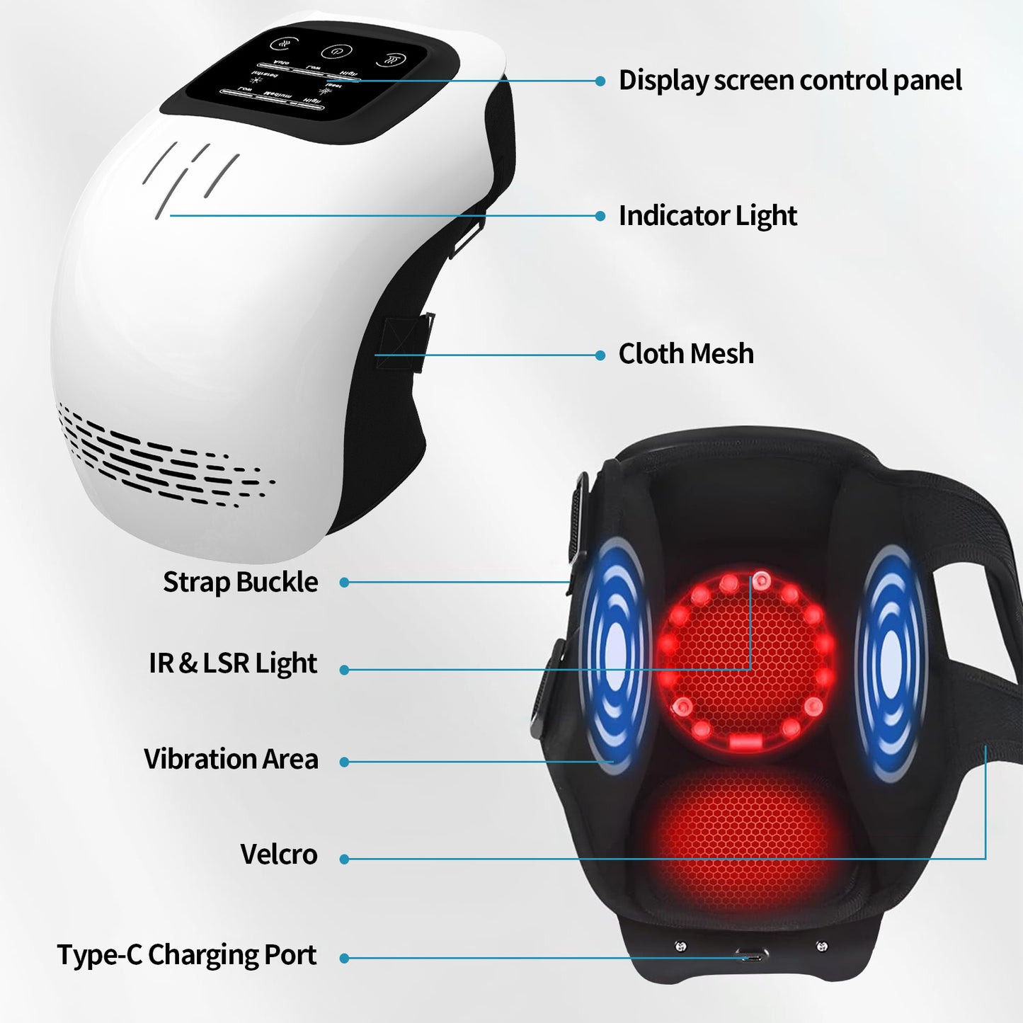ThermaKnee™ Heated Knee Massager