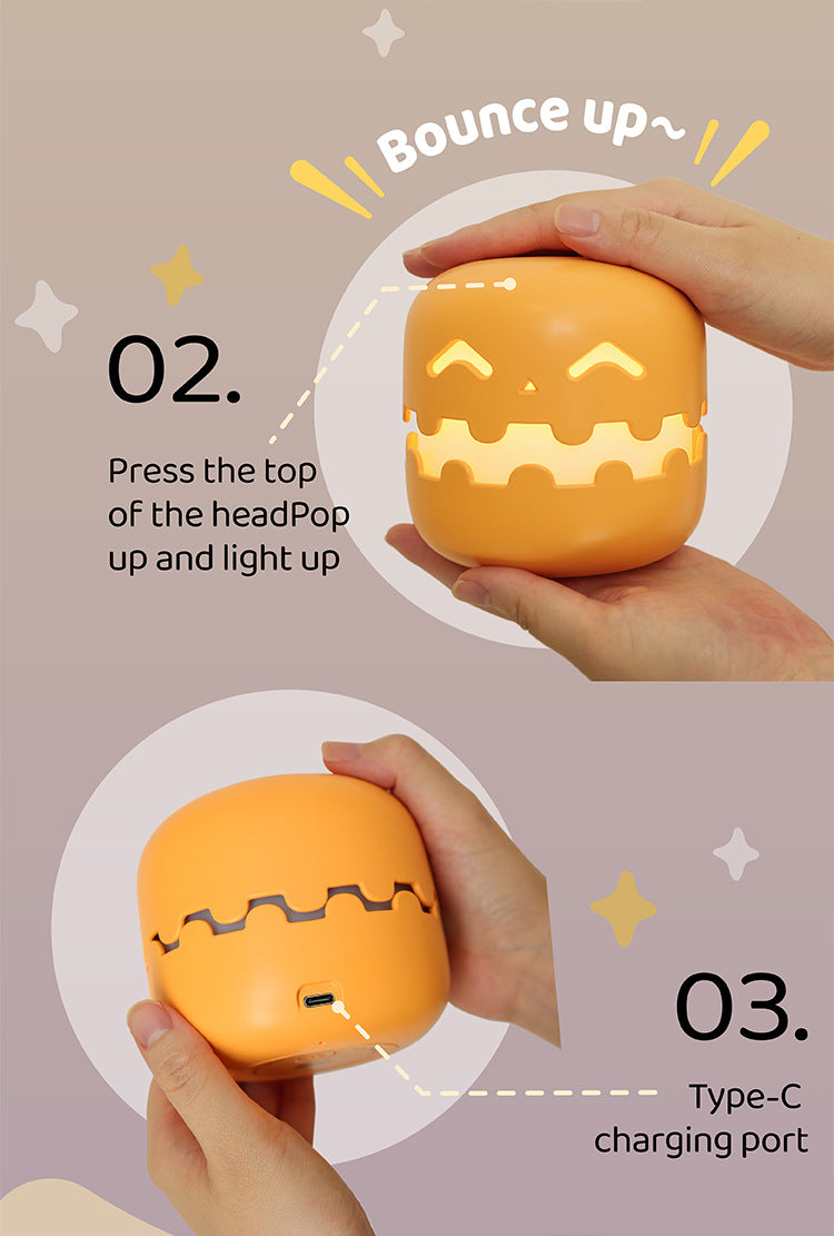 Pumpkin Lamp Halloween Decoration